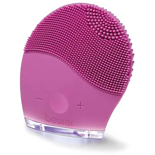 Beurer Щетка-массажер для лица, аккумулятор, USB, вес-0.065кг, 3 режима, розовый