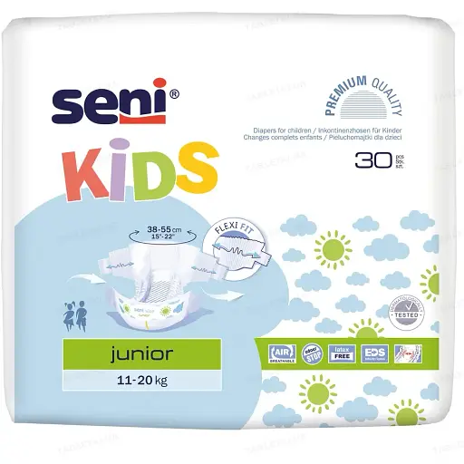 Подгузники Seni Kids Junior (11-20 кг) 30 шт.