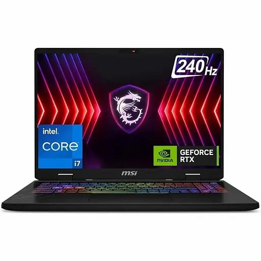 Ноутбук MSI Crosshair 16" FHD+ IPS NVIDIA GeForce RTX 4070 Intel 16-Core i7-14650HX, 64 GB DDR5 RAM, 4 TB SSD, Backlit Keyboard, WiFi 6, Windows 11 Pro D14VGKG-057US (CUSTOM 64/4TB)