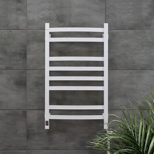 Електрична рушникосушка Navin Avalon 480x800 Sensor права, біла 10-043153-5010, Білий, Праве, Електронний - фото 6