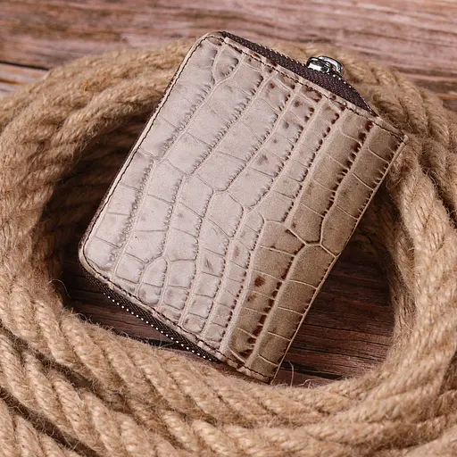 Кожаный женский кошелек KARYA 9х10.3х3 см acs0024614 - фото 7