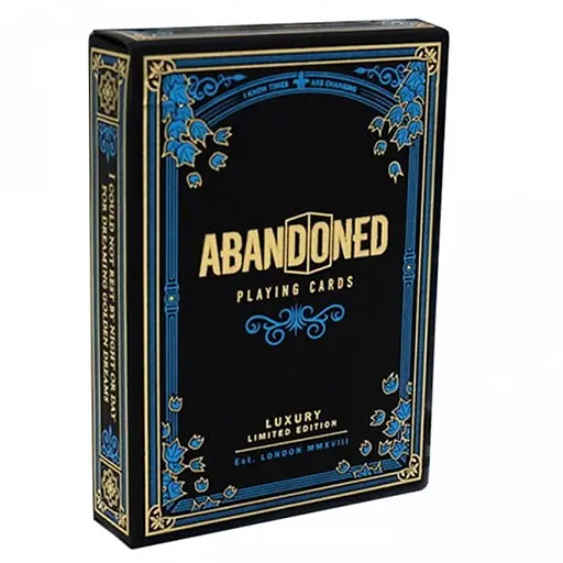 Карты игральные Cartamundi Cartamundi Abandoned Luxury by Dynamo (blue) (PC_CABLDb) - фото 1