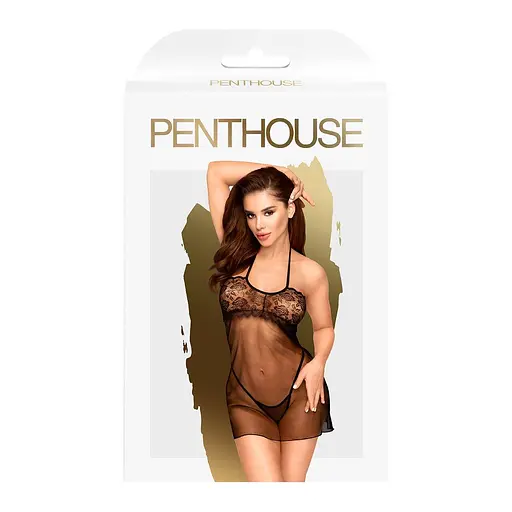 Комплект білизни Penthouse Lingerie All Yours S/M чорний - фото 3