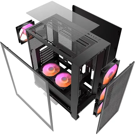 Корпус Darkflash DRX70 Mesh Black (DRX70 MESH Black) Без БП - фото 11