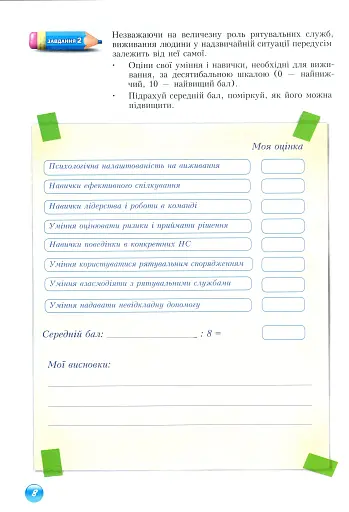 Основи здоров'я. Зошит-практикум. 8 клас - фото 9