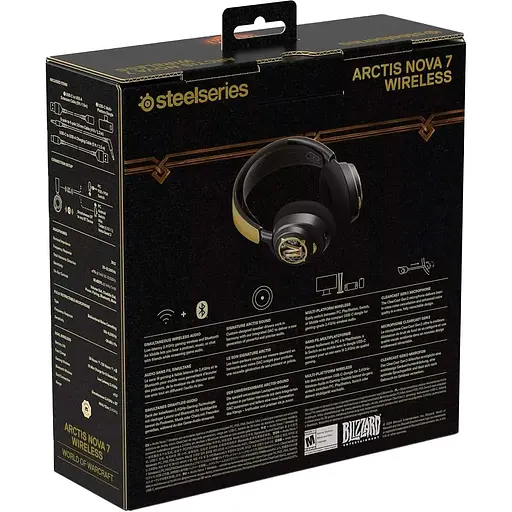 Игровые наушники SteelSeries Arctis Nova 7 Wireless World of Warcraft Edition (61558) [129037] - фото 8