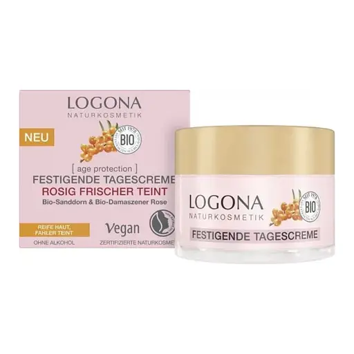 БИО-Крем дневной против морщин Свежее сияние с Облепихой и Розой Logona 50 мл - фото 1