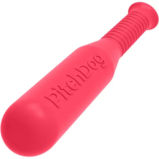 Іграшка для собак PitchDog бита для апортування 35х6 см рожева - фото 2