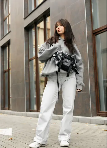 Женская сумка бананка Sambag Dynamicdart 38 × 21 × 7 см (80411720) - фото 6