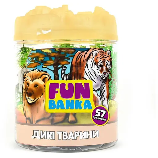 Игровой набор Fun Banka Дикие животные