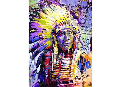 Пазл Anatolian Вождь Сиэтл 1000 эл. (1104) - фото 2