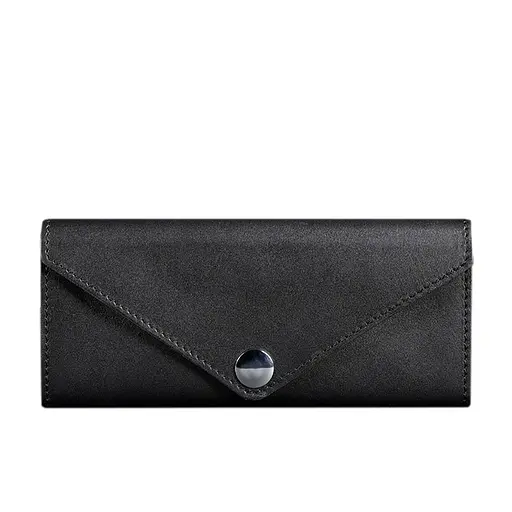 Женский кожаный кошелек Керри 1.0 черный Krast - фото 7