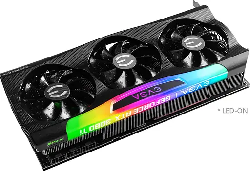 Видеокарта EVGA RTX 3080Ti 12Gb FTW3 ULTRA GAMING (12G-P5-3967-KR) (GDDR6X, 384 bit, PCI-E v4.0 x16) Б/у - фото 4