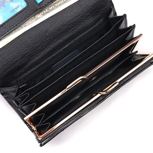 Кожаный женский кошелек ST Leather 17х10х3 см acs0024168 - фото 4