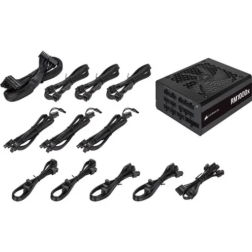 Блок питания Corsair RM1000x Modular 1000W Gold (CP-9020201-EU) Б/у - фото 7