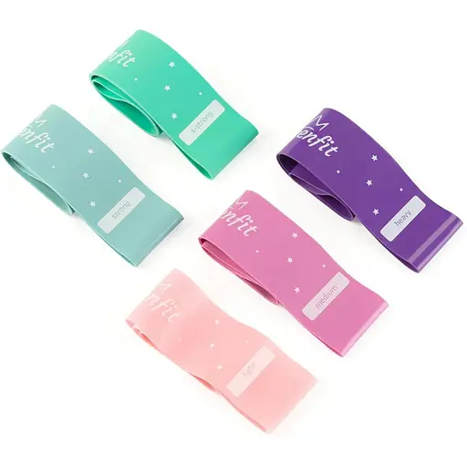 Набор резинок для фитнеса Queenfit 0,5-30кг Q-66436 - фото 3