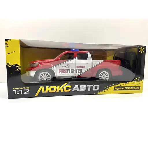 Джип M 4935 на радіокеруванні, червоний, 31 см, масштаб 1:12, акумулятор, світло та звук, гумові колеса - фото 2