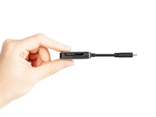 Transcend Кардрідер USB 3.2 Type-C > microSD/SD Чорний - фото 4