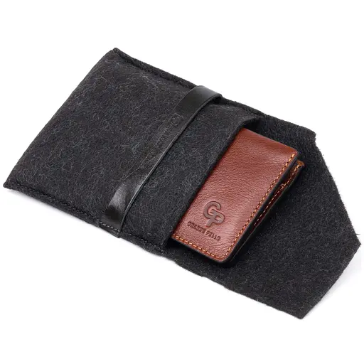 Мужской кожаный кошелек Grande Pelle 11х9х2.5 см acs0015932 - фото 6