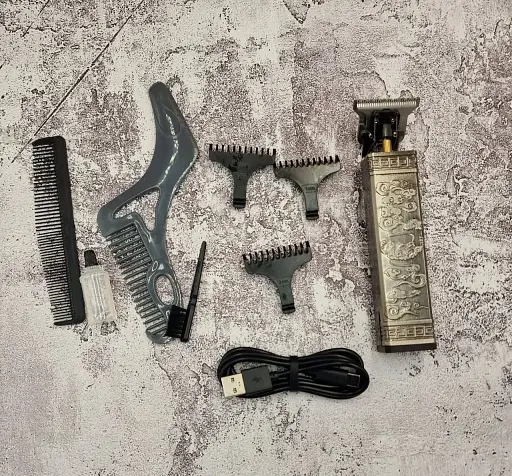 Металевий професійний тример Kemei KM-H7 - фото 3