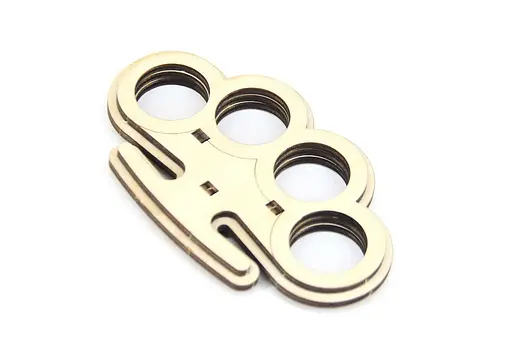 Дерев'яний конструктор "Кастет" 6 деталей - фото 4