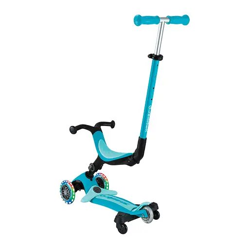Самокат Globber Go Up Active Lights 360 колеса світяться до 20/50кг від 1 року блакитний (749-300) - фото 5