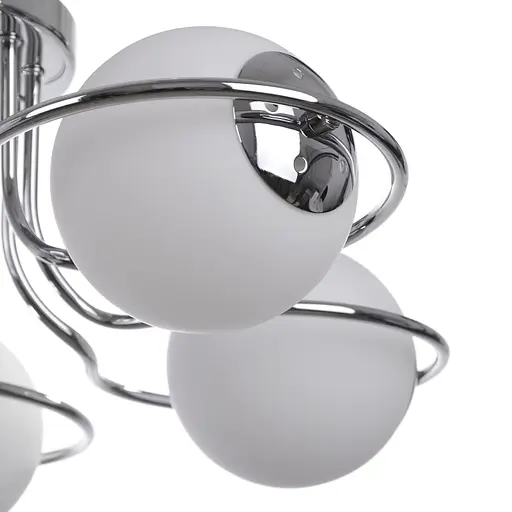Люстра Brille молекула стельова E27 60W CH (BL-295C/5) - фото 3