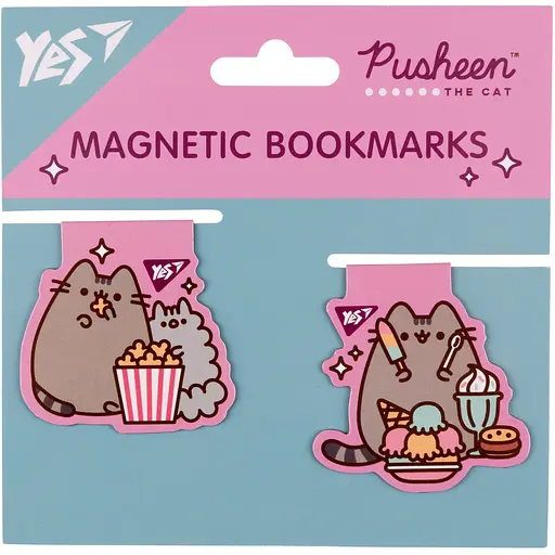 Набор магнитных закладок Yes Pusheen candy 20 шт. (708105)