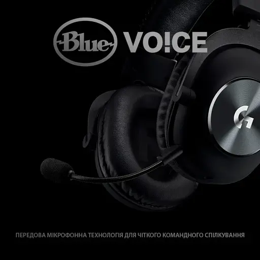 Гарнітура Logitech Pro X Gaming Headset Black (981-000818) (6627326) - фото 5