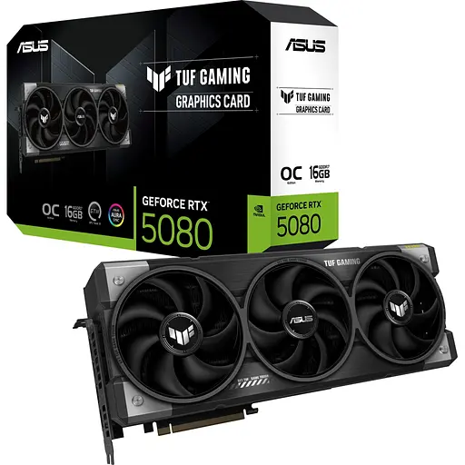 Видеокарта ASUS GeForce RTX5080 16GB TUF OC GAMING (TUF-RTX5080-O16G-GAMING) - фото 11