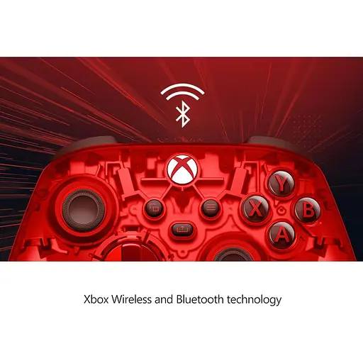 Геймпад Microsoft Xbox Wireless Controller Pulse Cipher Red (QAU-00165) - фото 9