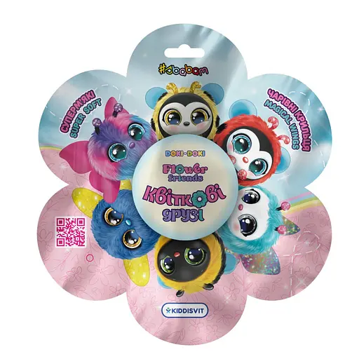 Мягкая коллекционная игрушка-сюрприз Цветочные друзья #sbabam 22/CN25 "Doki Doki" - фото 1