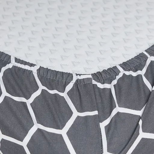 Простирадло на резинці Moon&Star Black Nectar Бязь Gold Люкс 120х190х25 см - фото 2