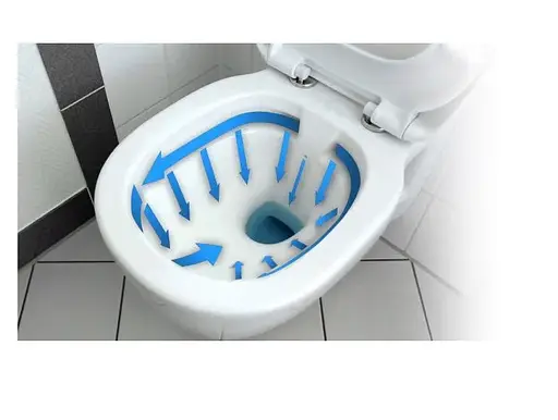 Подвесной унитаз Rea Carlo flat mini gold/black REA-C8990, Золотой - фото 5