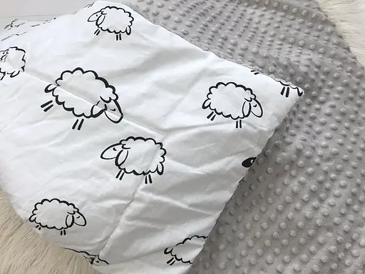 Плед з плюшем Moontime 100x80 см "Овечки" - фото 2