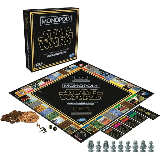 Настольная игра Hasbro Monopoly Game Star Wars Saga Edition SW - фото 4