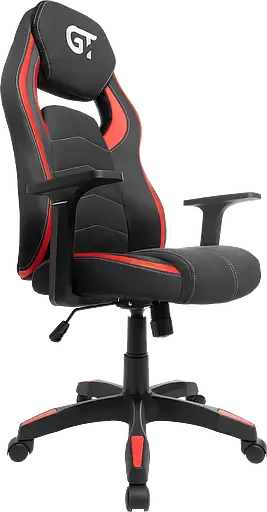 Геймерське крісло GT Racer чорне з червоним (X-2589 Black/Red) - фото 2