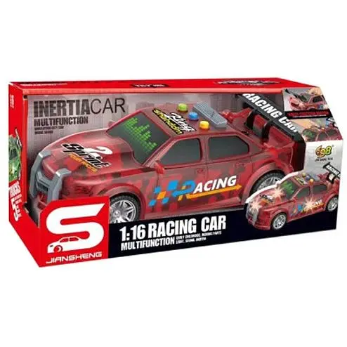 Полицейская машина Cars S 1:16 красная (CJ-4247838) - фото 1