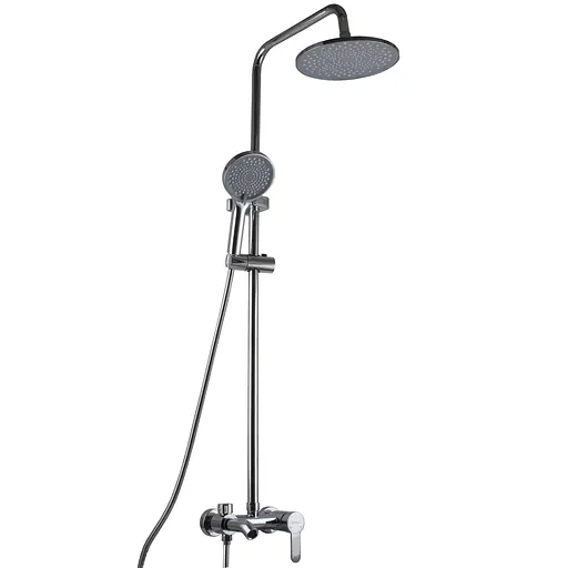 Душова система DOMINO ELLIPSE DCC-0002 змішувач з верхнім душем і ручною лійкою для ванної кімнати