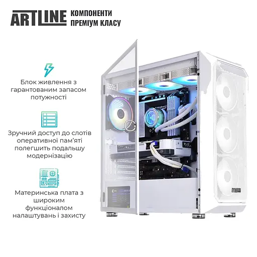 Компьютер Atrline Overlord X83WHITE (X83WHITEv38) - фото 4