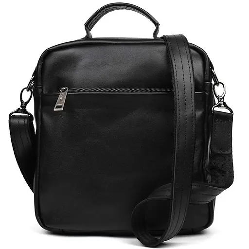 Чоловіча шкіряна сумка через плече TARWA 24х26х9 см sum0025334 - фото 4