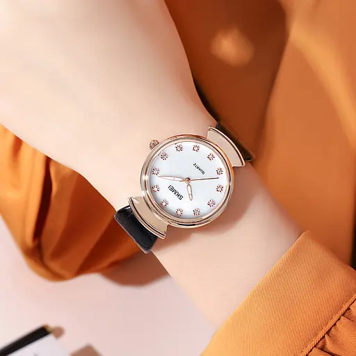 Наручний годинник жіночий 2165RGWTBK Rose Gold-White-Black Skmei acs0030210 - фото 4
