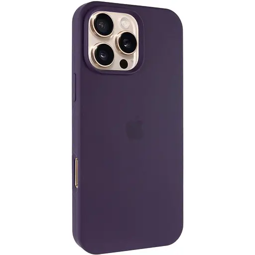 Чохол Epik Silicone Case Full Protective AA для Apple iPhone 16 Pro Max 6.9 Фіолетовий/Elderberry