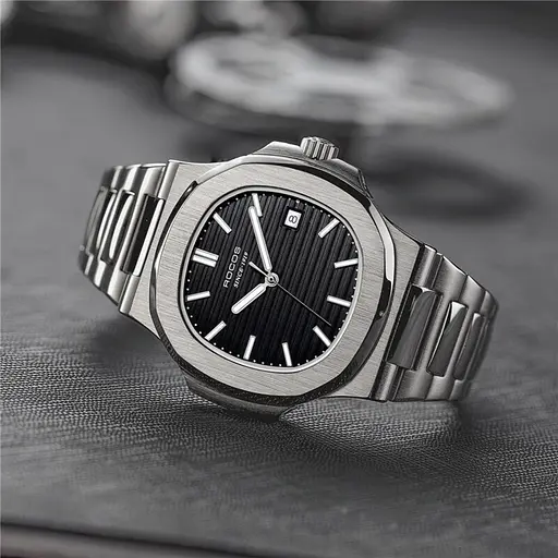 Наручные часы мужские PD-1753 Silver-Black Pagani Design acs0031190 - фото 3