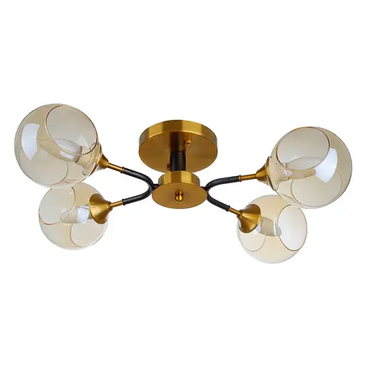 Люстра Brille молекула стельова E27 60W G (BL-968C/4)