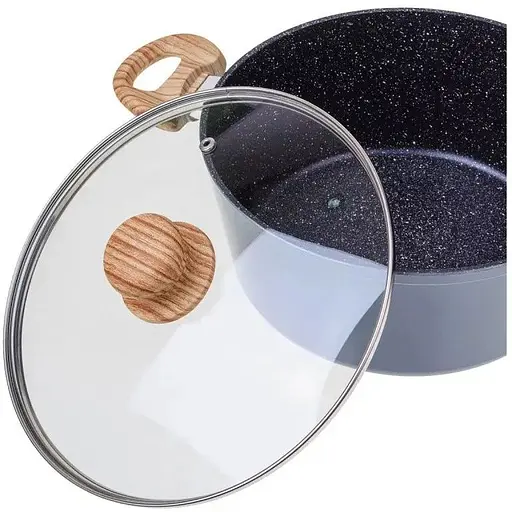 Кастрюля с крышкой 4300ml NA26PKS/24 - фото 2