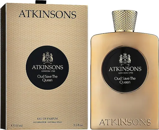 Оригінал Atkinsons Oud Save The Queen 100 мл парфумована вода - фото 1