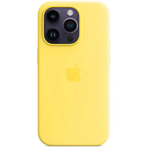 Чохол Silicone case AAA with Magsafe для Apple iPhone 14 Pro 6.1 Жовтий/Canary Yellow