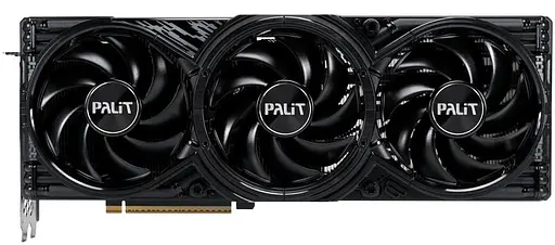 Видеокарта Palit RTX 5080 16Gb GamingPro OC (NE75080S19T2-GB2031A) (GDDR7, 256 bit, PCI-E v5.0 x16) - фото 1