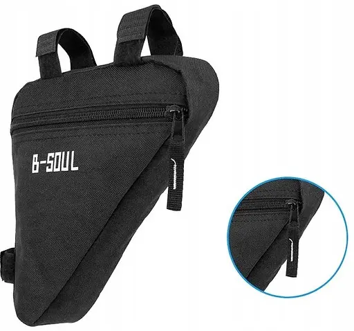 Велосипедная сумка на раму 1L B-Soul 19x18x4см sum0023124 - фото 2